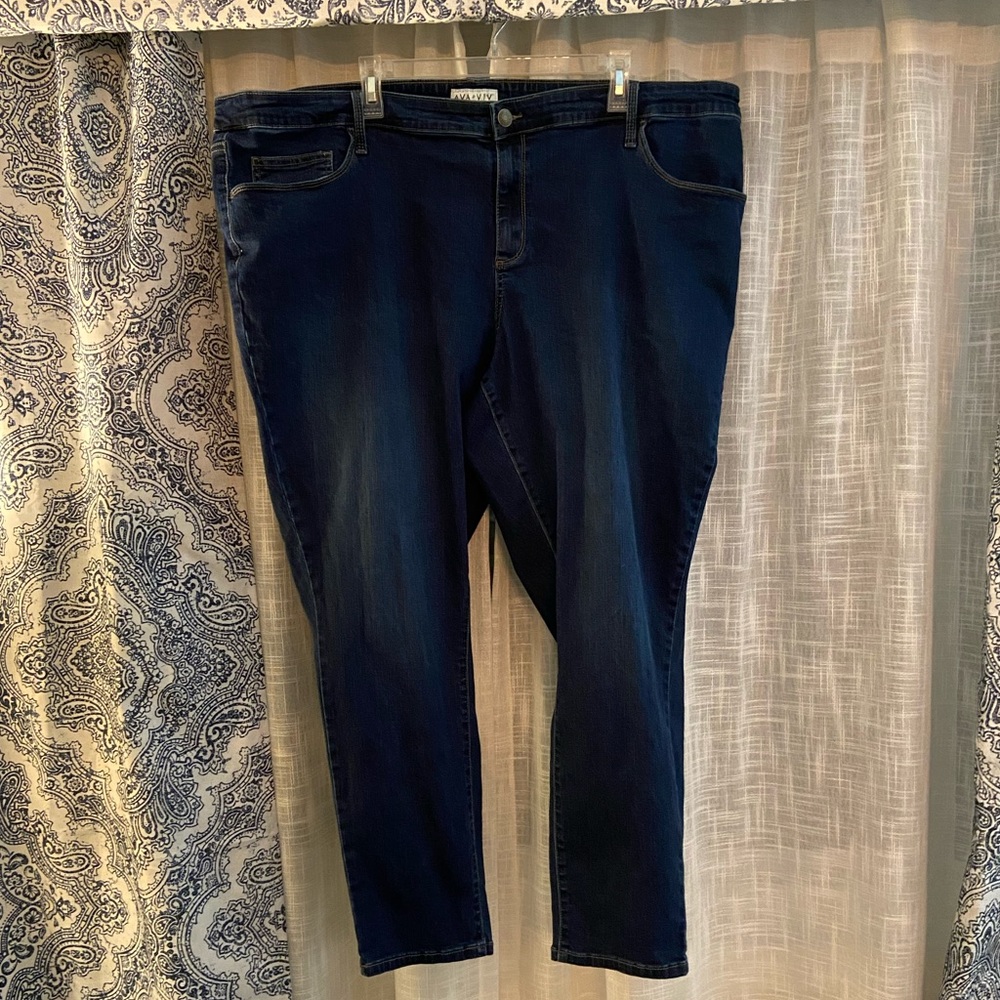 AVA &VIV Women’s Darkwash Jeans